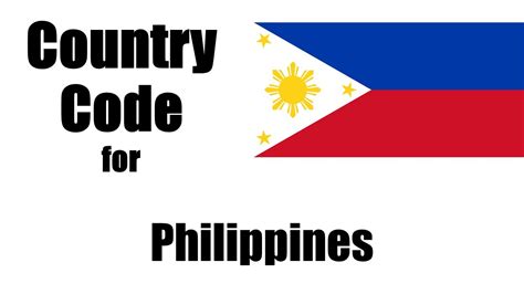 Philippines Area Code and Philippines Country Code.